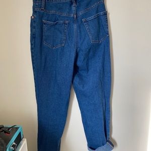 High rise mom jeans